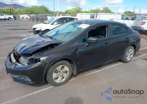 2014 Honda Civic Lx из США, поврежденный, VIN 2HGFB2F57EH503595